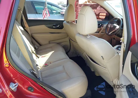 2016 Nissan Rogue Sl из США, поврежденный, VIN KNMAT2MV8GP698212